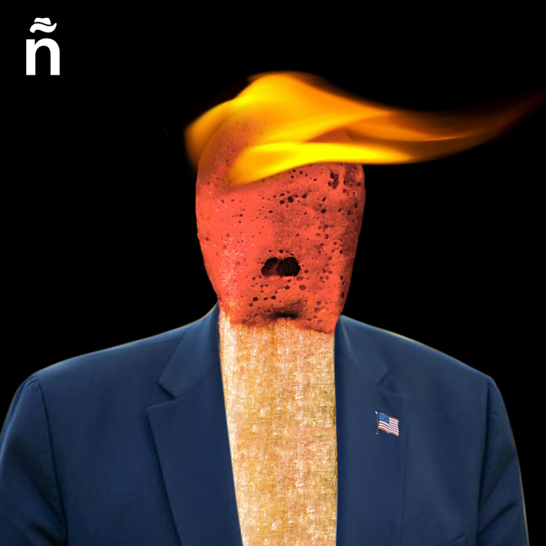 TRUMP-cerillo
